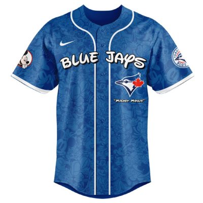 MLB Toronto Blue Jays X Mickey Mouse Baseball Jersey