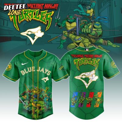 MLB Toronto Blue Jays X Teenage Mutant Ninja Turtles Baseball Jersey