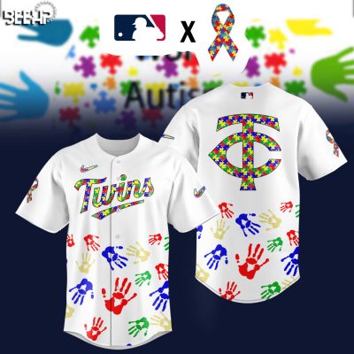 Minnesota Twins MLB Autism Awareness Special Edition 2025 Baseball Jersey