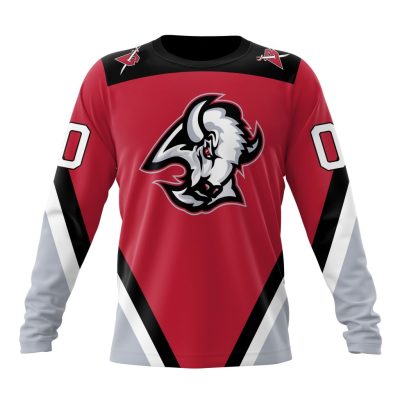 NHL Buffalo Sabres Special Reverse Retro Design Concept Performance Long Sleeve Shirt