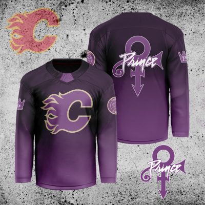 NHL Calgary Flames X Prince Hockey Jersey