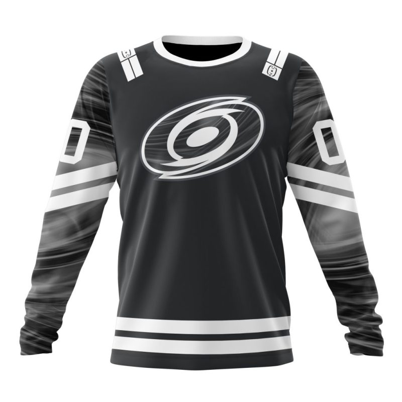 NHL Carolina Hurricanes Special City Edition Design Performance Long Sleeve Shirt