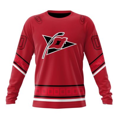 NHL Carolina Hurricanes Special Reverse Retro Design Concept Performance Long Sleeve Shirt