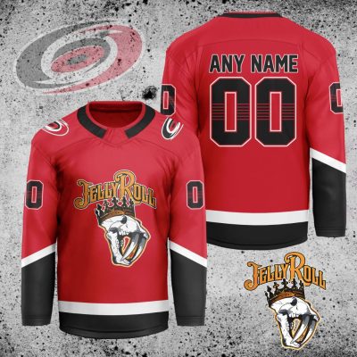 NHL Carolina Hurricanes X Jelly Roll Hockey Jersey