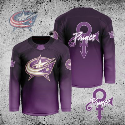NHL Columbus Blue Jackets X Prince Hockey Jersey