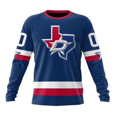 NHL Dallas Stars Special City Edition Design Performance Long Sleeve Shirt