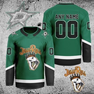 NHL Dallas Stars X Jelly Roll Hockey Jersey