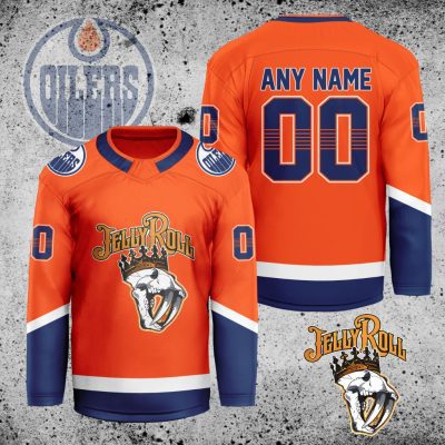 NHL Edmonton Oilers X Jelly Roll Hockey Jersey