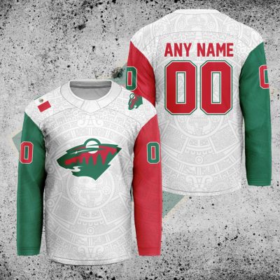 NHL Minnesota Wild Mexican Heritage Hockey Jersey