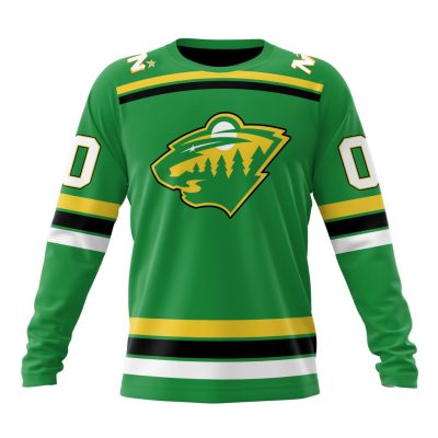 NHL Minnesota Wild Special Reverse Retro Design Concept Performance Long Sleeve Shirt