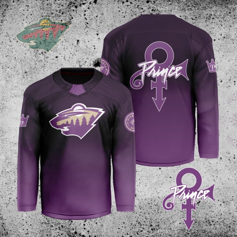 NHL Minnesota Wild X Prince Hockey Jersey
