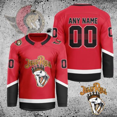 NHL Ottawa Senators X Jelly Roll Hockey Jersey