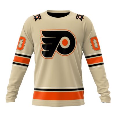 NHL Philadelphia Flyers Special Reverse Retro Design Concept Performance Long Sleeve Shirt