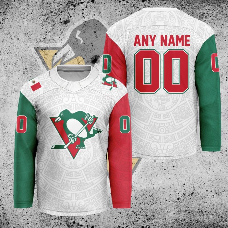 NHL Pittsburgh Penguins Mexican Heritage Hockey Jersey