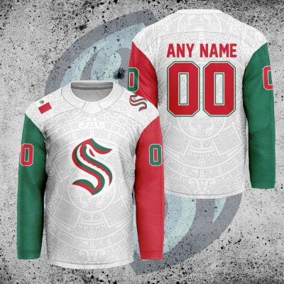 NHL Seattle Kraken Mexican Heritage Hockey Jersey