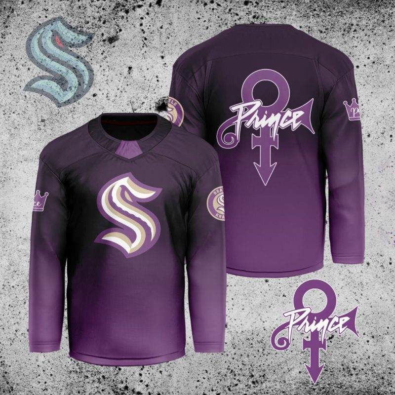 NHL Seattle Kraken X Prince Hockey Jersey