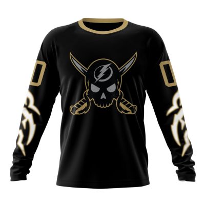 NHL Tampa Bay Lightning Special Bold Design Performance Long Sleeve Shirt