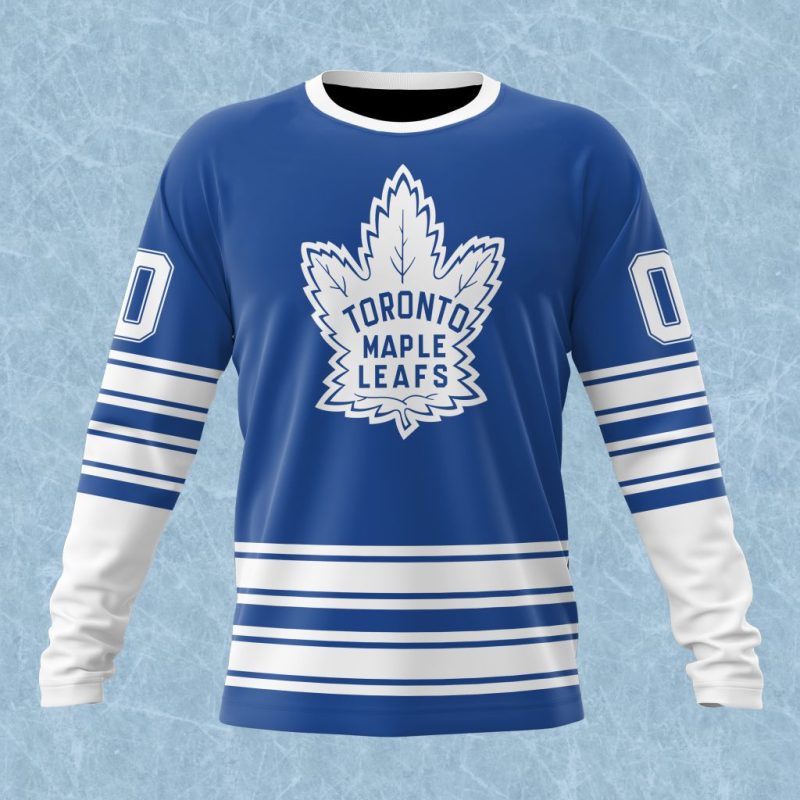 NHL Toronto Maple Leafs Special Colour Rush Design Performance Long Sleeve Shirt
