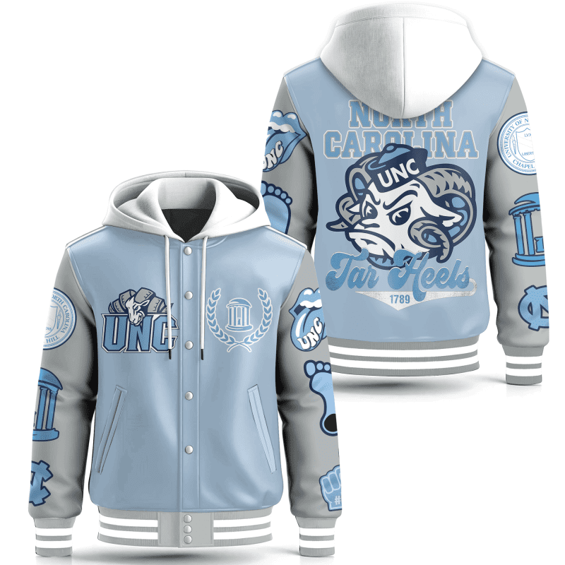 North Carolina Special Hooded Baseball Jacket CHB1170