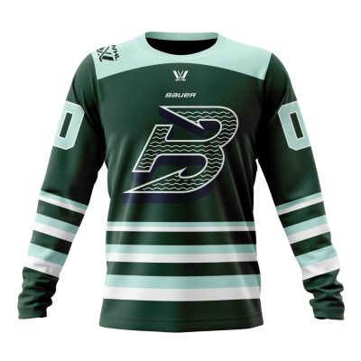 PWHL Boston Fleet Personalized 2024-2025 Home Design Performance Long Sleeve Shirt