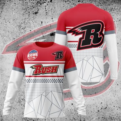 Premium ECHL Rapid City Rush Performance Long Sleeve Shirt
