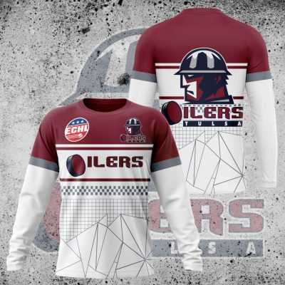 Premium ECHL Tulsa Oilers Performance Long Sleeve Shirt