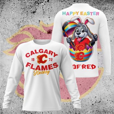 Premium NHL Calgary Flames Performance Long Sleeve Shirt