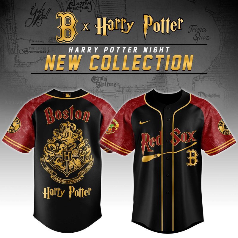 Boston Red Sox MLB x Harry Potter Night Game Limited Edition Jersey 2025