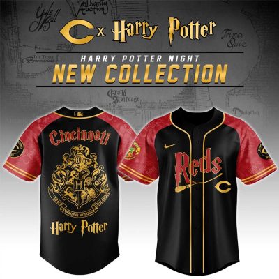Cincinnati Reds MLB x Harry Potter Night Game Limited Edition Jersey 2025