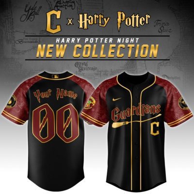 Cleveland Guardians MLB x Harry Potter Night Game Limited Edition Jersey 2025