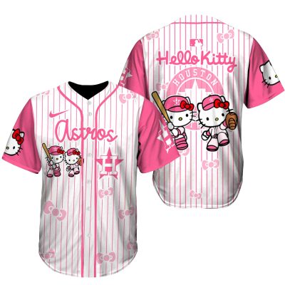 Houston Astros x Hello Kitty Night Game 2025 Limited Edition Baseball Jersey