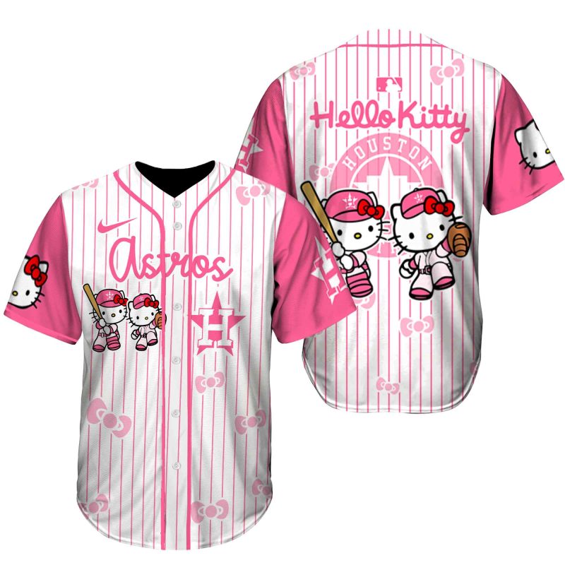 Houston Astros x Hello Kitty Night Game 2025 Limited Edition Baseball Jersey