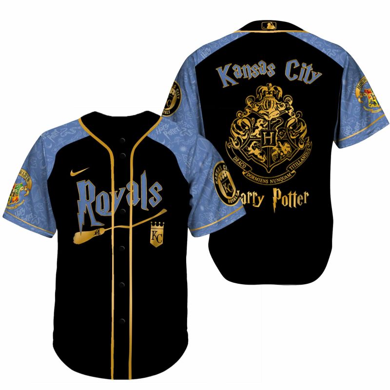Kansas City Royals MLB x Harry Potter Night Game Limited Edition Jersey 2025
