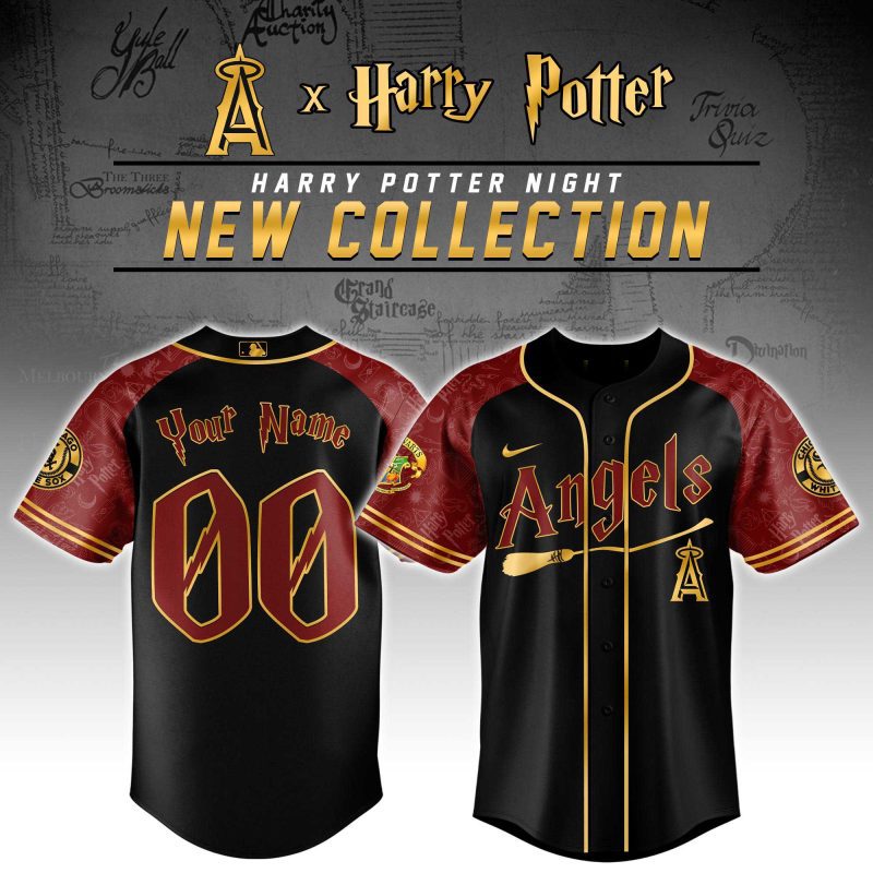 Los Angeles Angels MLB x Harry Potter Night Game Limited Edition Jersey 2025