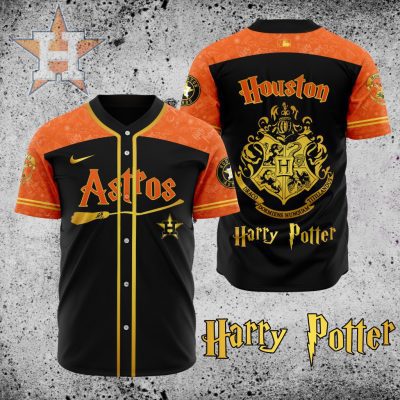 MLB Houston Astros X Harry Potter Baseball Jersey DBJ1141