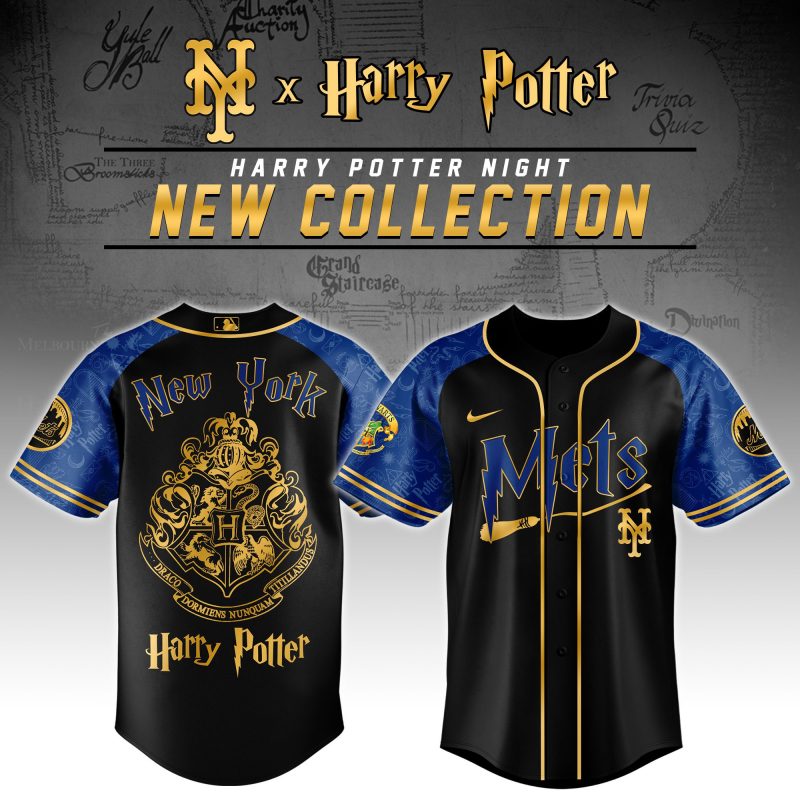New York Mets MLB x Harry Potter Night Game Limited Edition Jersey 2025