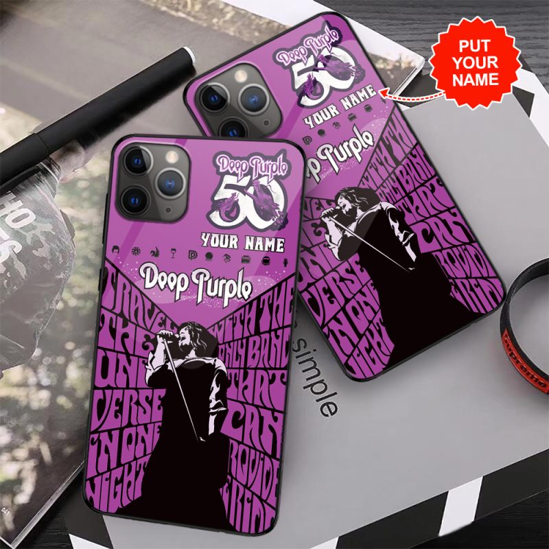 Personalized Deep Purple Phone Case PC2038