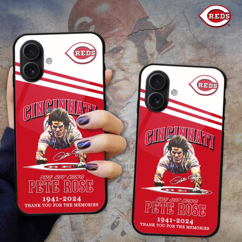 Pete Rose x Cincinnati Reds Phone Case PC1586