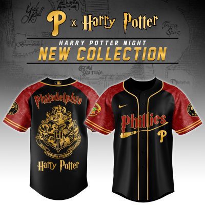 Philadelphia Phillies MLB x Harry Potter Night Game Limited Edition Jersey 2025