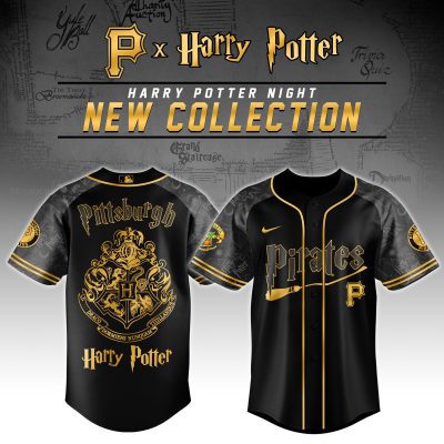 Pittsburgh Pirates MLB x Harry Potter Night Game Limited Edition Jersey 2025