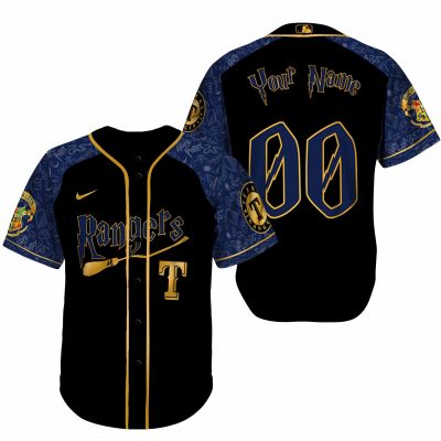 Texas Rangers MLB x Harry Potter Night Game Limited Edition Jersey 2025