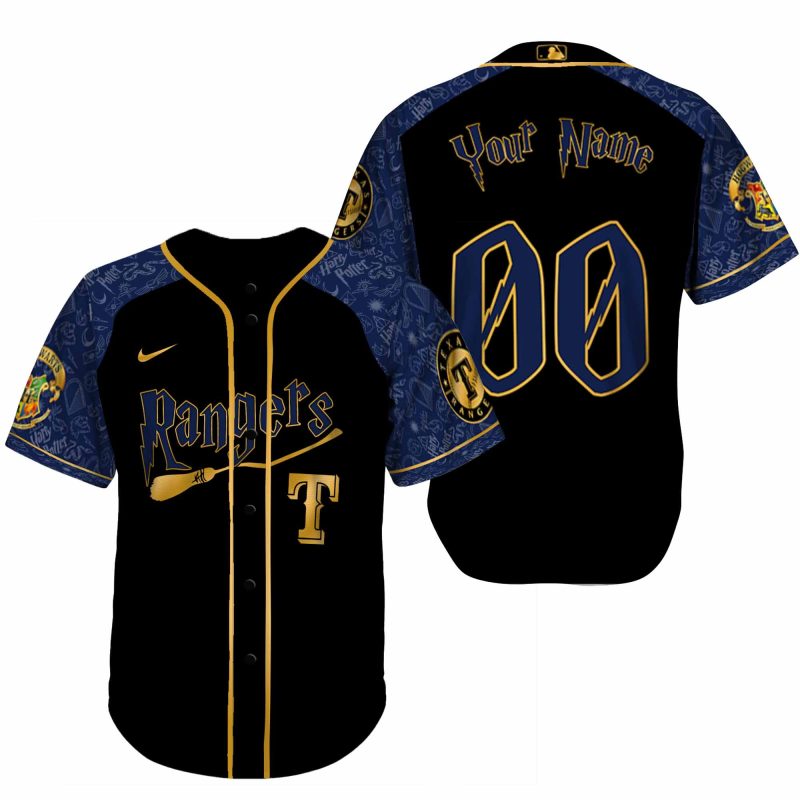 Texas Rangers MLB x Harry Potter Night Game Limited Edition Jersey 2025