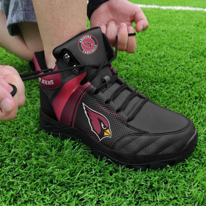 Arizona Cardinals Personalized Hiking Shoes Waterproof Trekking Sneakers AHK1019