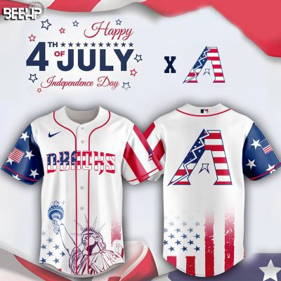 Arizona Diamondbacks Special Independence Day 2025 Baseball Jersey
