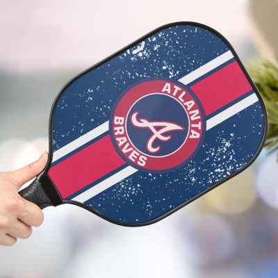 Atlanta Braves Personalized Pickleball Paddle
