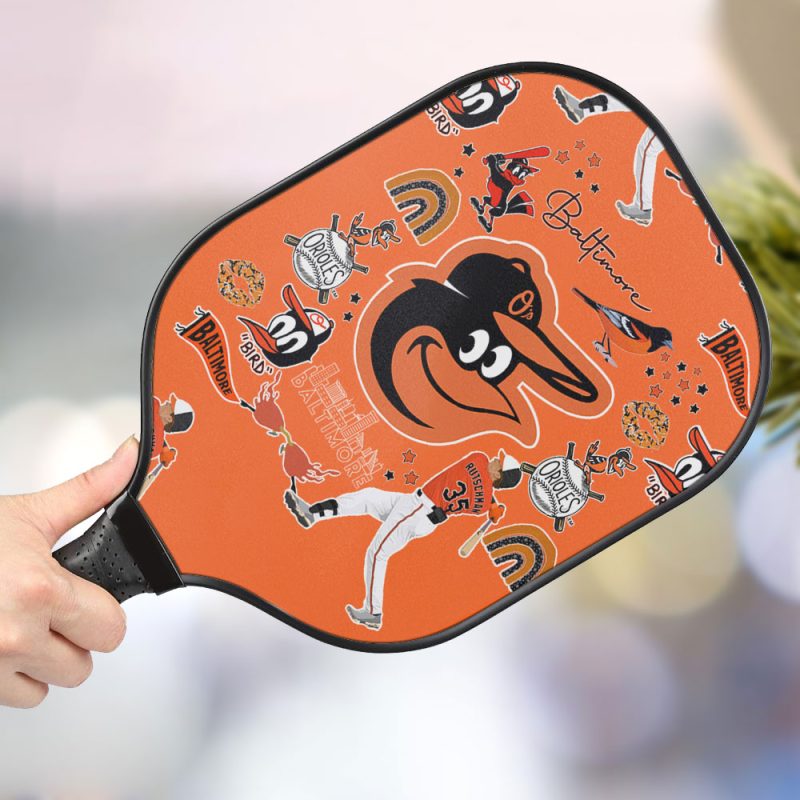Baltimore Orioles Personalized Pickleball Paddle