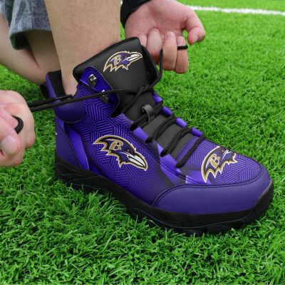 Baltimore Ravens Hiking Shoes Waterproof Trekking Sneakers AHK1042