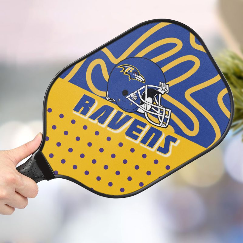 Baltimore Ravens Personalized Pickleball Paddle