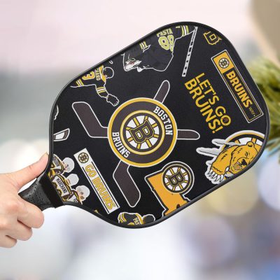 Boston Bruins Personalized Pickleball Paddle