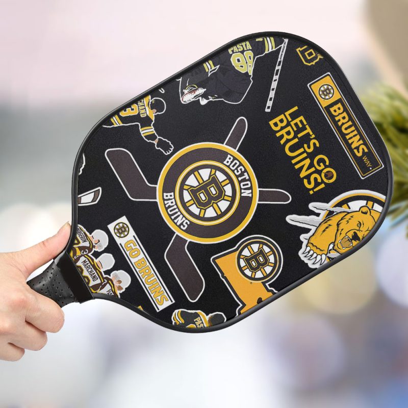 Boston Bruins Personalized Pickleball Paddle